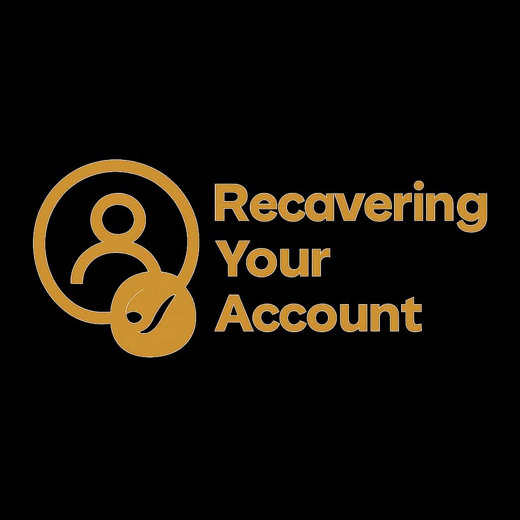 An informative badge illustrating account recovery for Ok Win.