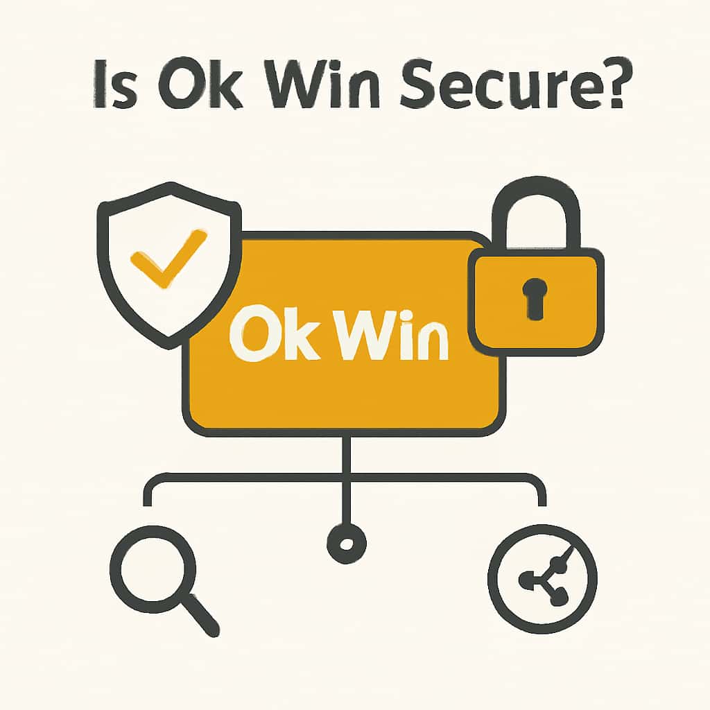 An educational diagram outlining Ok Win security features.
