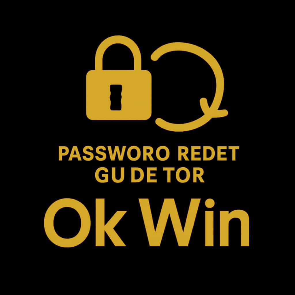 Icon representing password reset guidance for Ok Win.