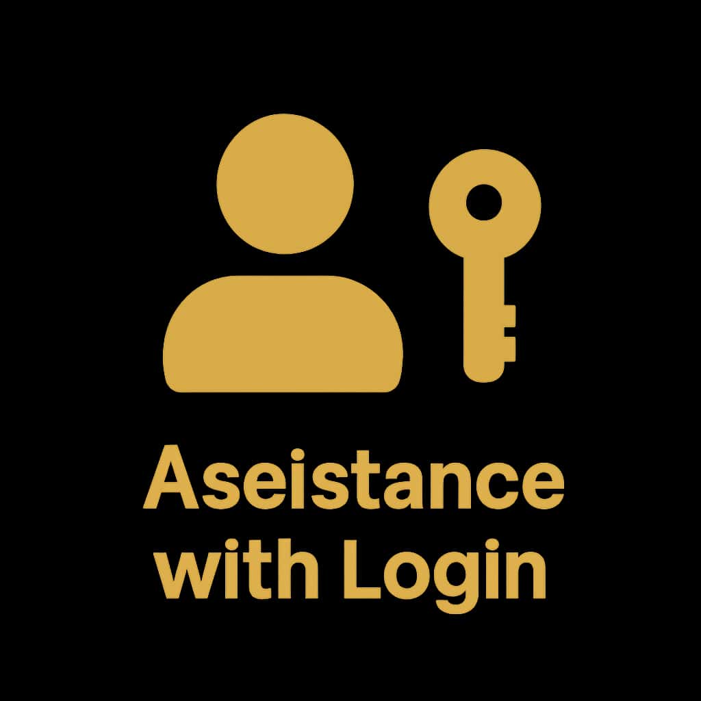 An icon symbolizing support for Ok Win login
