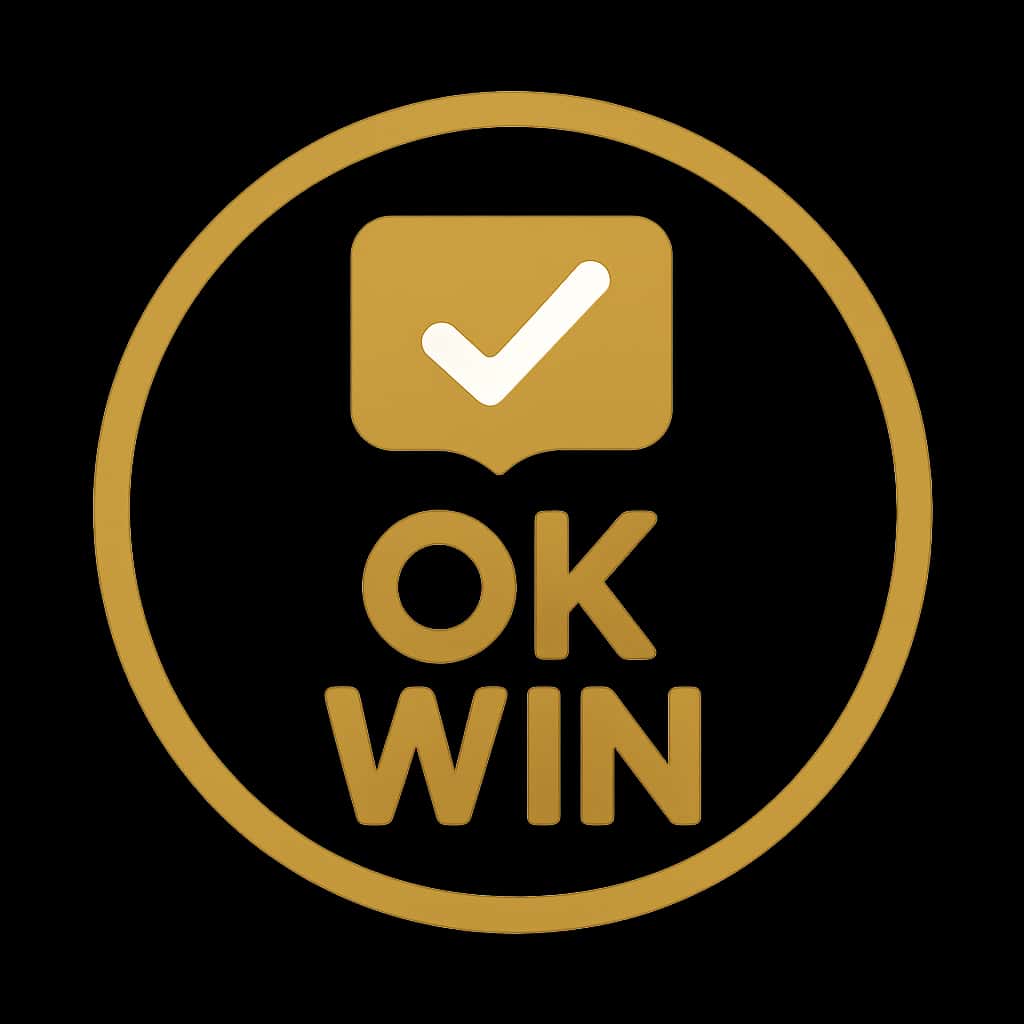 An icon representing assistance with Ok Win sign-in problems.