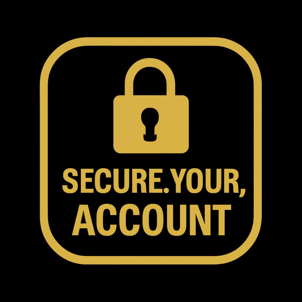 A simple badge representing Ok Win account security.