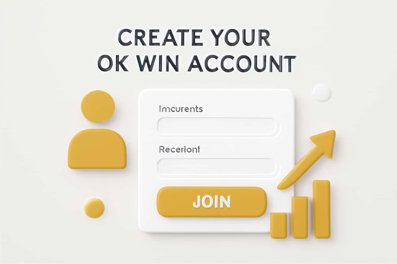 Create Your Ok Win Account Interface